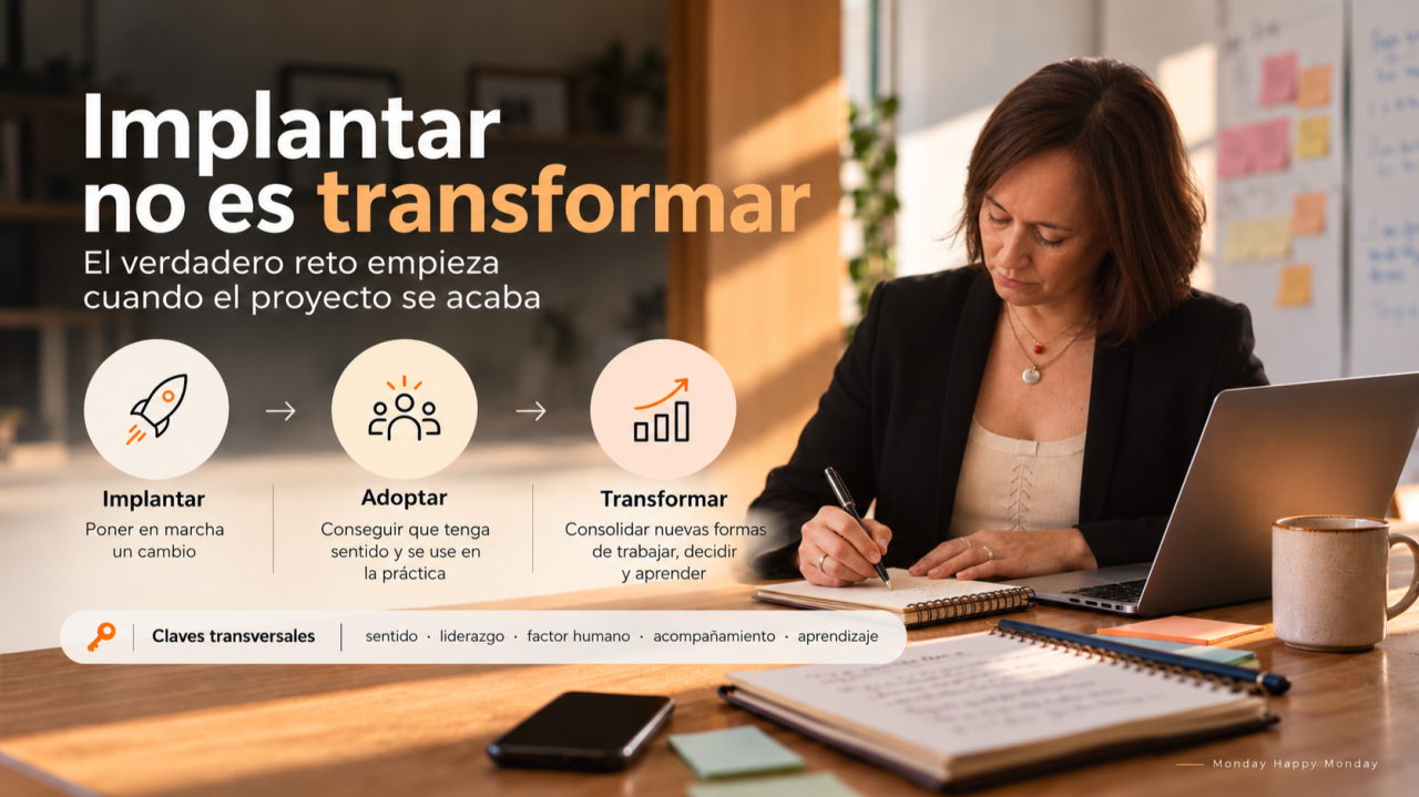 Implantar no es transformar